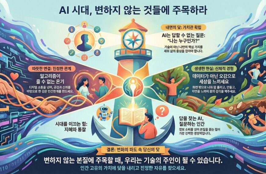 변하는 것보다 변하지 않는 것에 주목하라